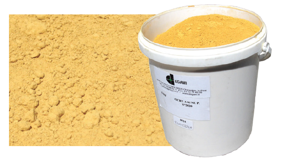 COLO POUDRE OCRE JAUNE 5  K
