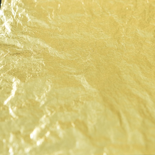 [23000403A] Or 20 carats Citron foncé 80 x 80 mm Libre - Le carnet de 25 feuilles