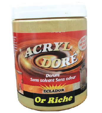 [22000397A] Peinture Acryl Doré - Bronze Antique 250 ml